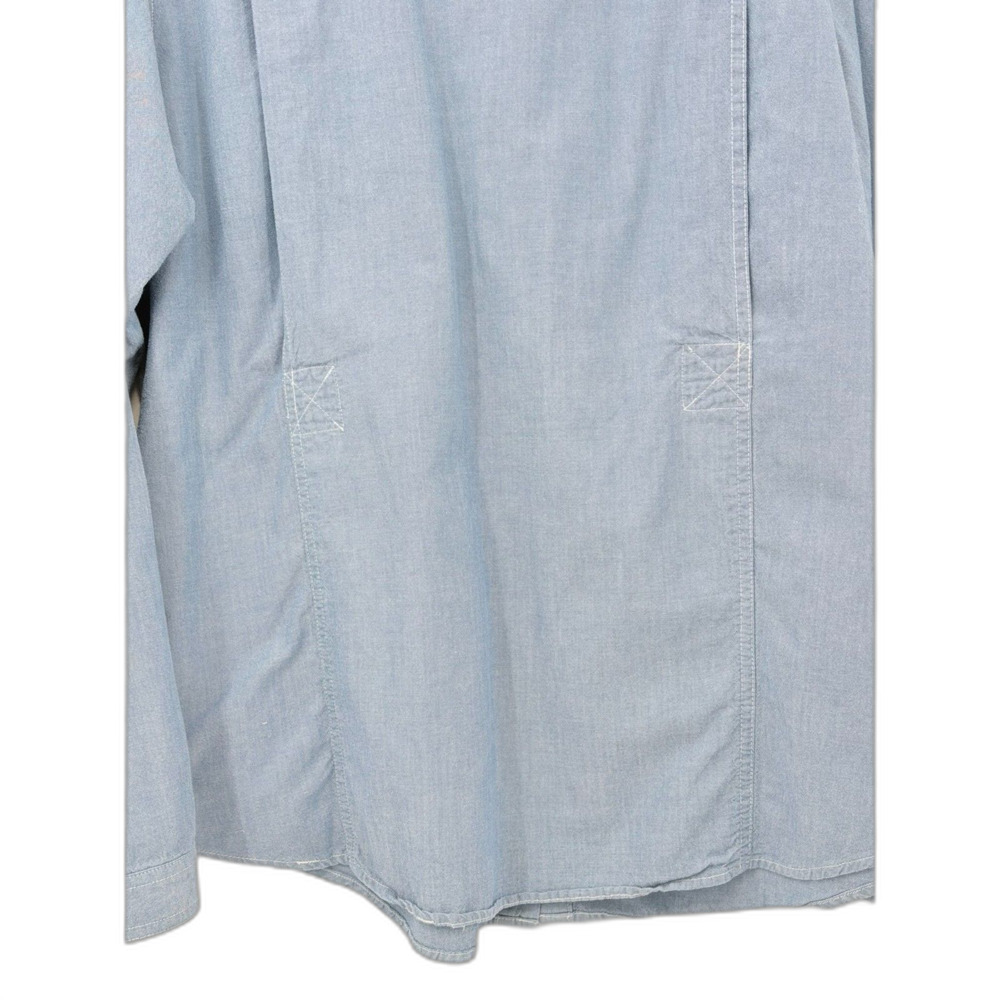 Browning for Her Super Naturals Chambray 100% Cotton Button Up Shirt XL Top - Picture 6 of 11